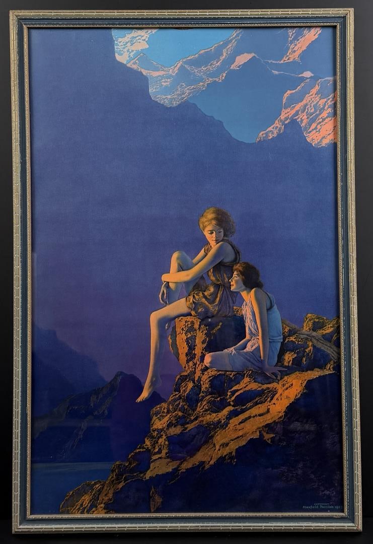 Contentment Maxfield Parrish Print (1 of 4)