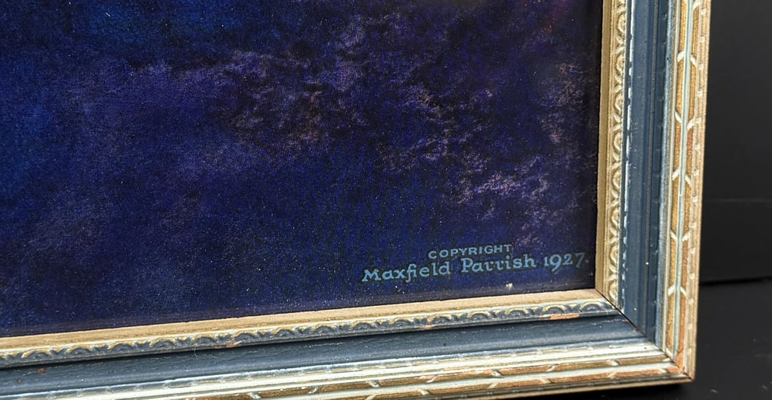 Contentment Maxfield Parrish Print - 2