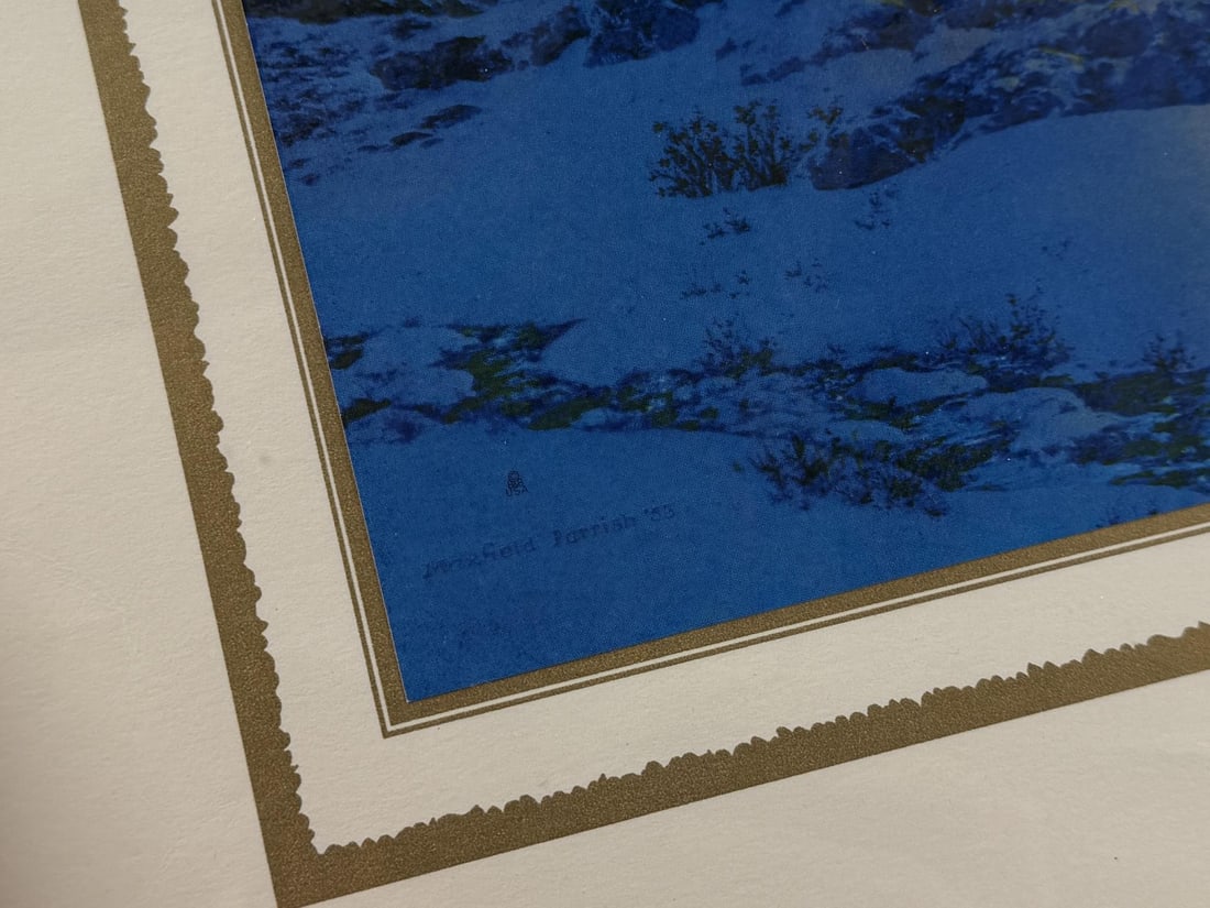 Evening Maxfield Parrish Print - 2