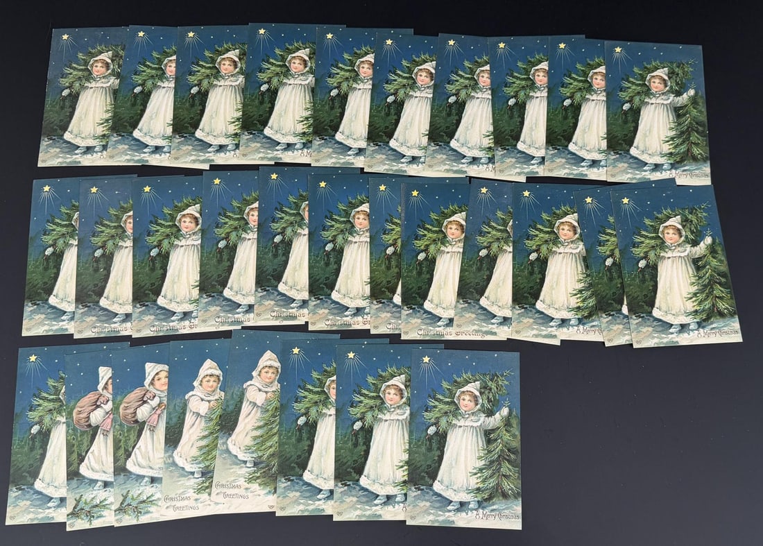 Antique German Christmas Postcards (1 of 4)