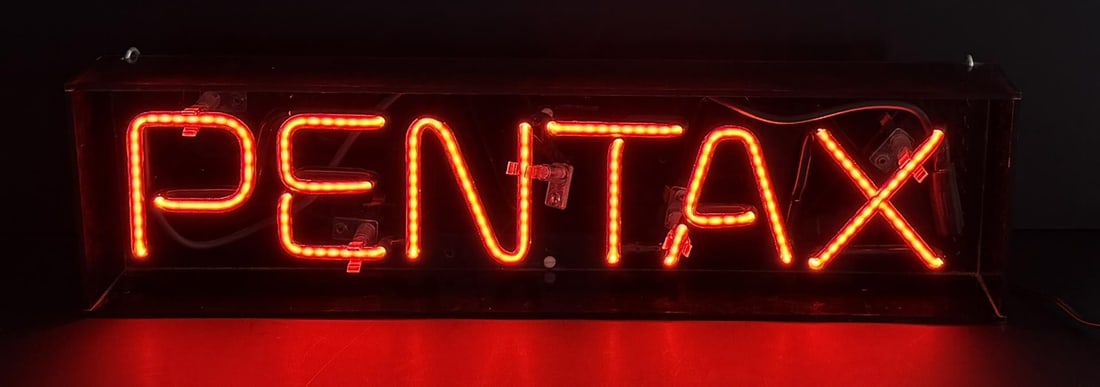 Pentax Camera Store Display Neon Sign (1 of 7)