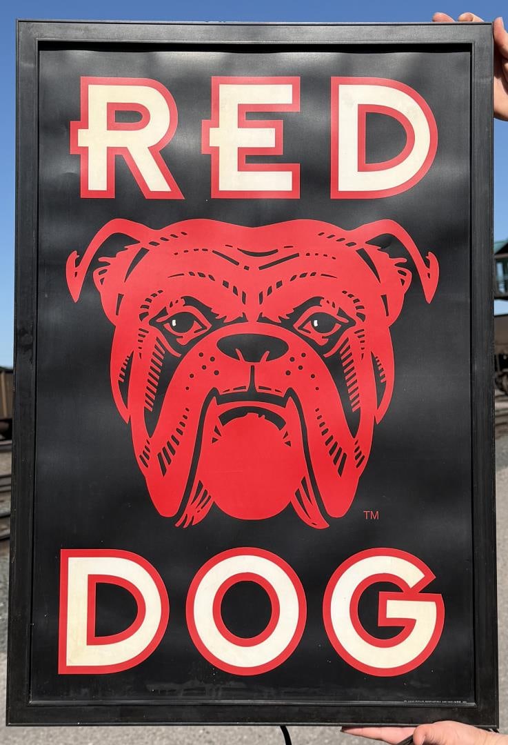 Red Dog Beer Lighted Bar Sign (1 of 6)