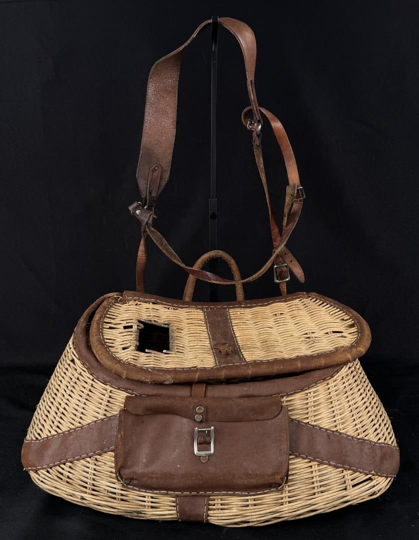 Antique Montana Fly Fishing Creel (1 of 5)