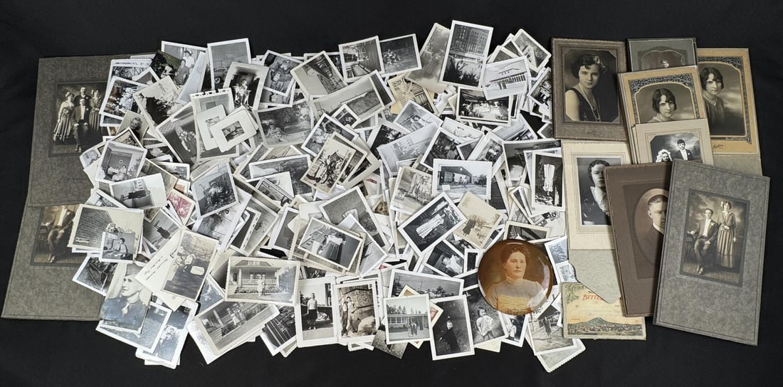 Collection of Antique Photos: 435 total.
