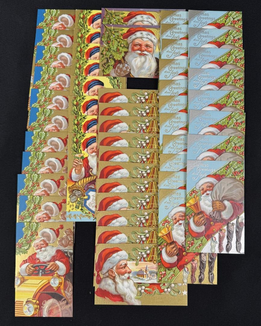 Antique German Santa Claus Christmas Postcards (1 of 3)