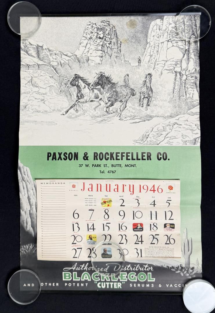 Paxson & Rockefeller Butte Montana Calendar (1 of 4)