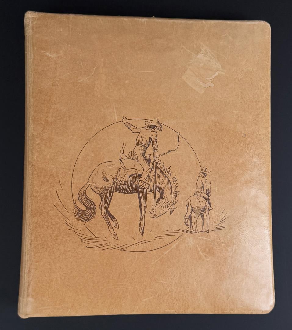 1950s Leather Cowboy Photo Album (1 of 5)