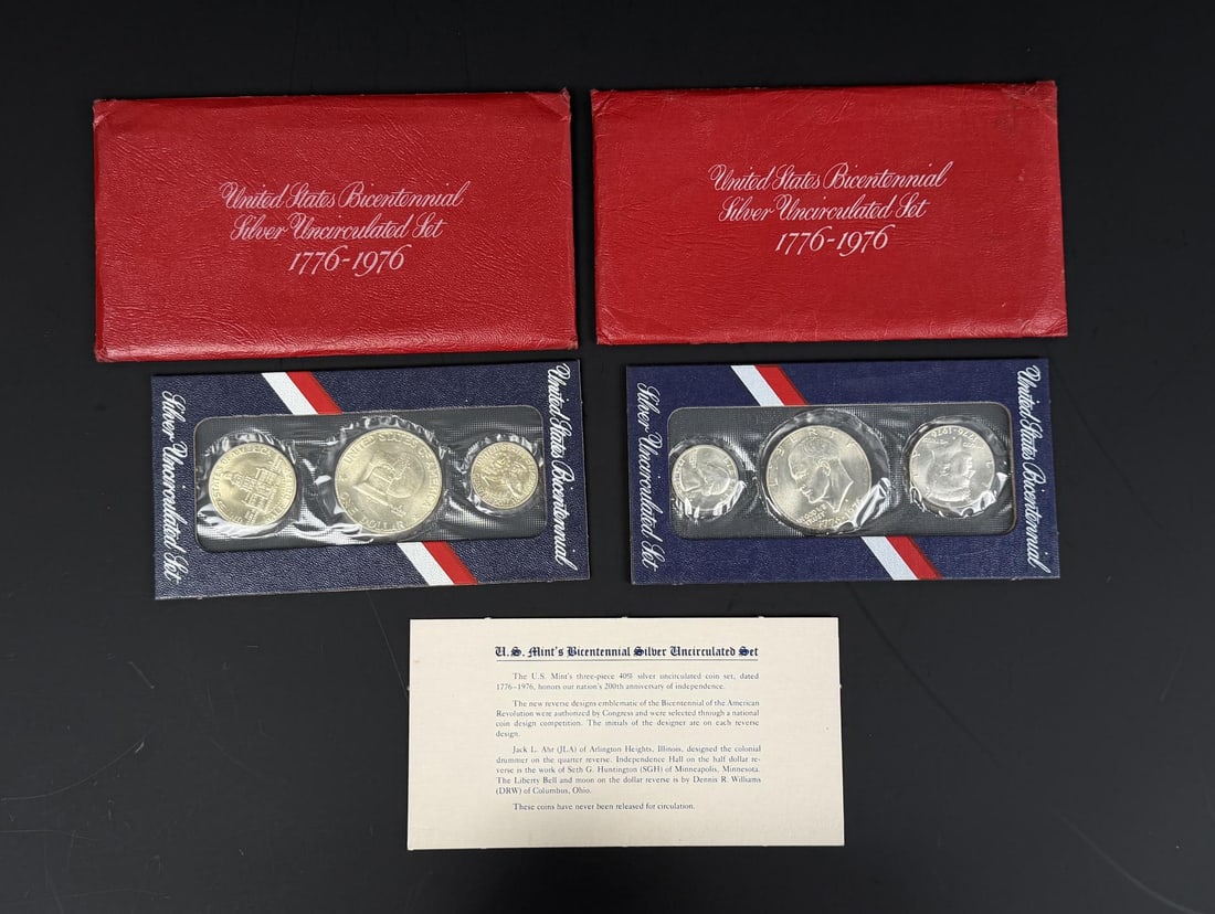 1976 Bicentennial Silver Coin Set (1 of 7)