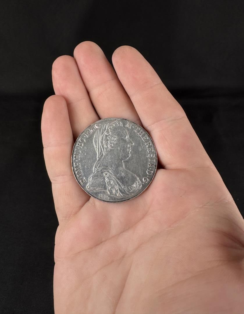 1780 Austria Maria Theresa Silver Coin (1 of 6)