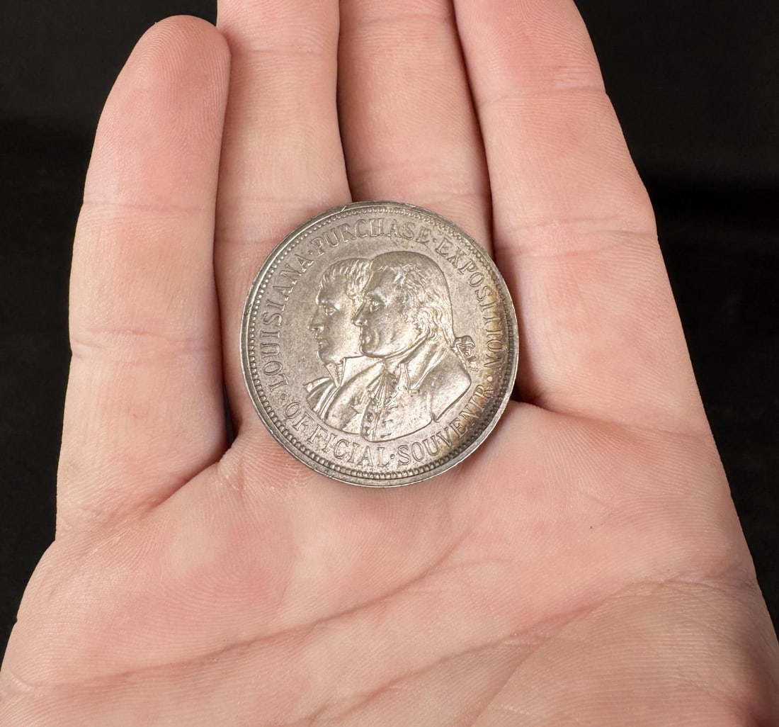 Louisiana Territorial Purchase Exposition Coin (1 of 3)