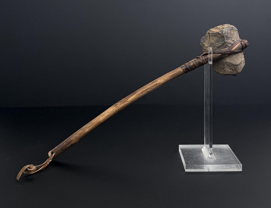 Native American Indian Stone Axe (1 of 5)