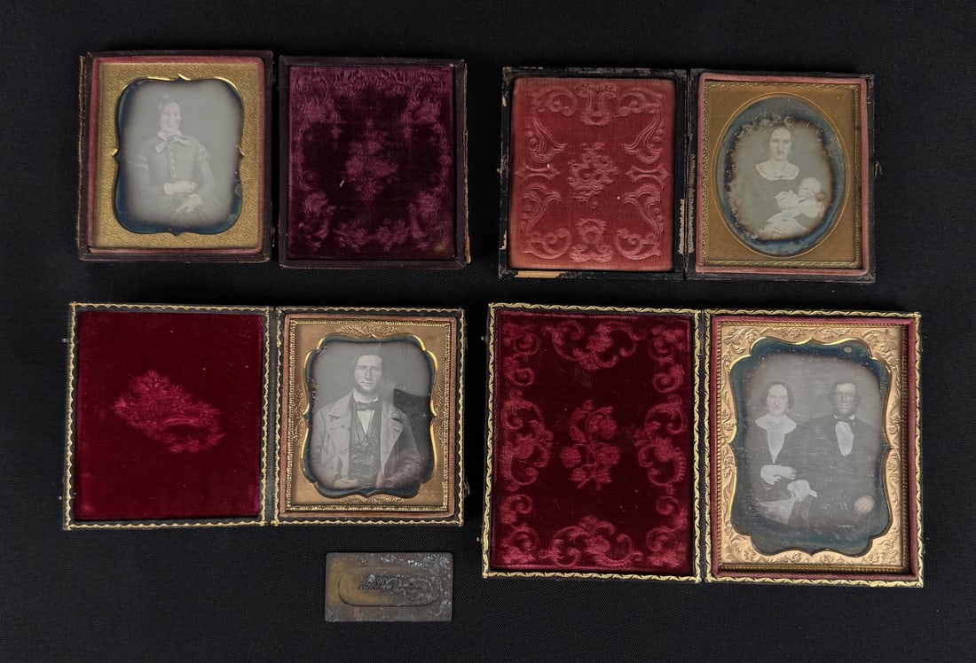 Antique Family Daguerreotype Photos (1 of 6)