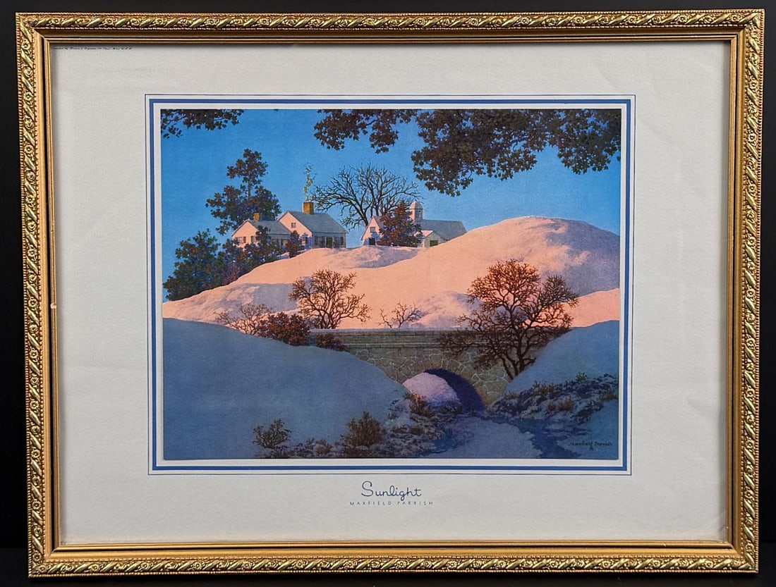 Sunlight Maxfield Parrish Print (1 of 6)