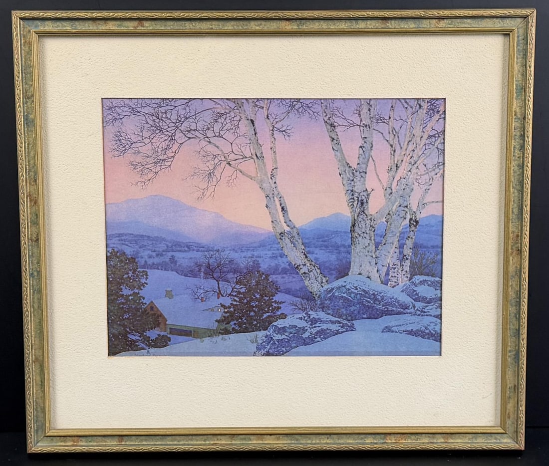Christmas Morning Maxfield Parrish Print (1 of 4)