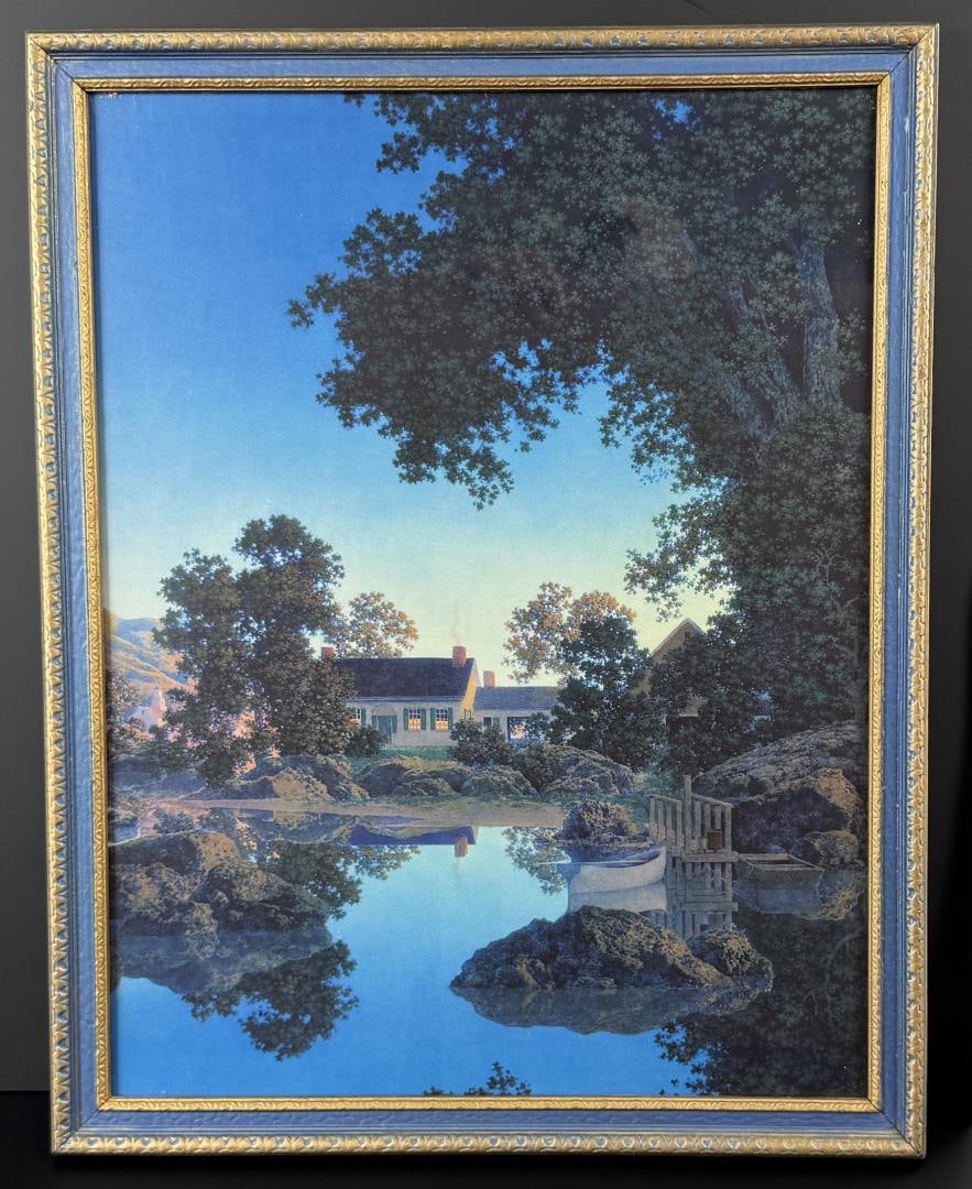 Evening Shadows Maxfield Parrish Print (1 of 3)