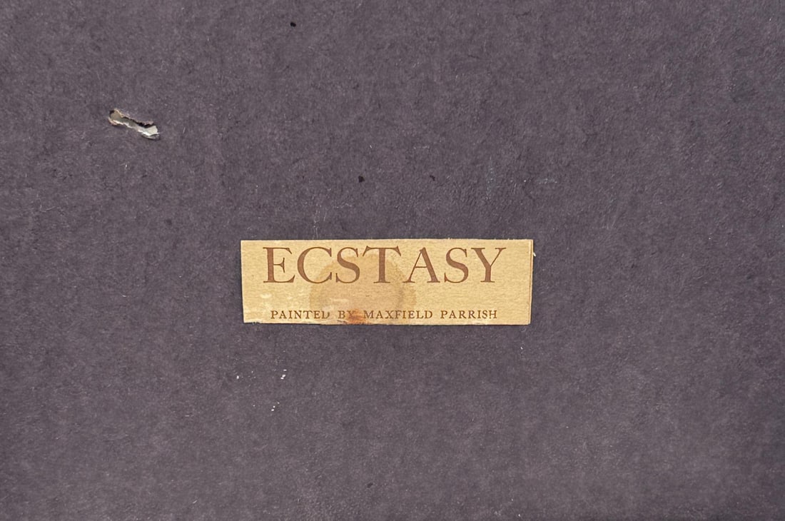 Ecstasy Maxfield Parrish Print - 3
