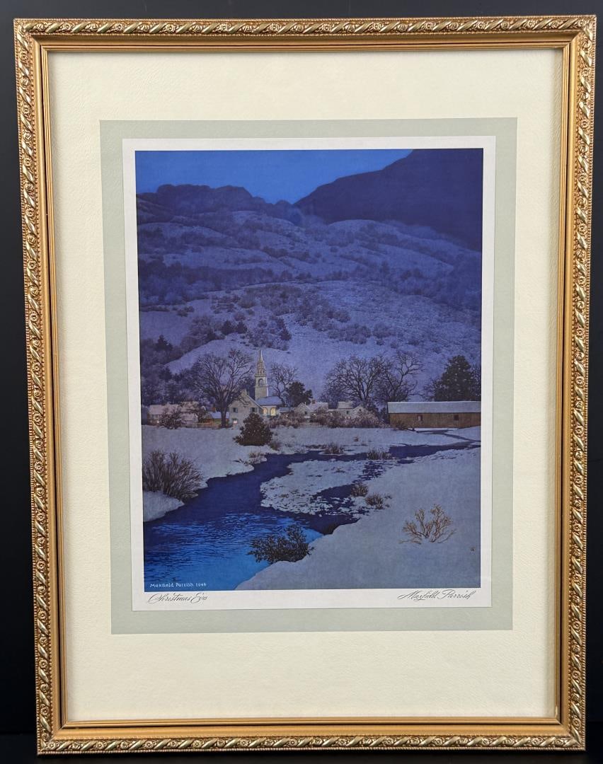 Christmas Eve Maxfield Parrish Print (1 of 6)