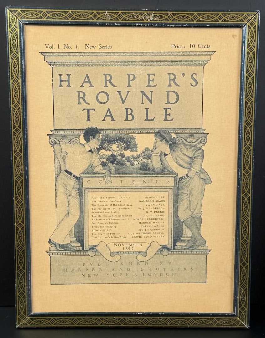 Harpers Round Table Magazine Maxfield Parrish: Scarce