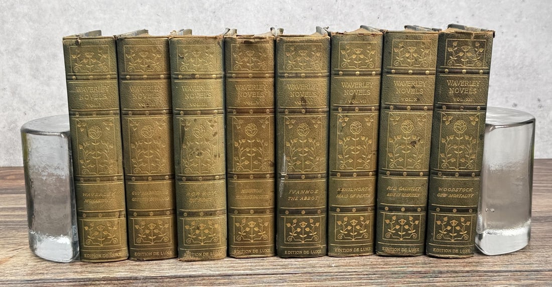 Waverly Novels Deluxe Edition Leather Bound Books (1 of 7)