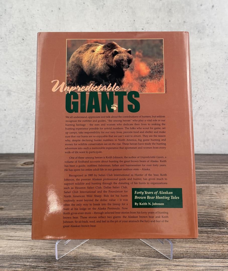 Unpredictable Giants Author Signed - 3