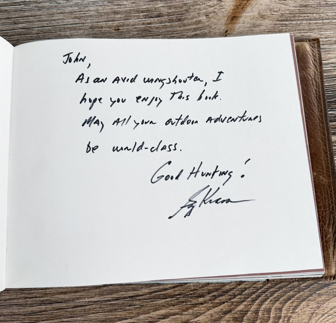 Wingshooting the World Author Signed - 3