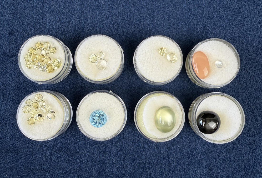 56ct of Faceted Gemstones (1 of 2)
