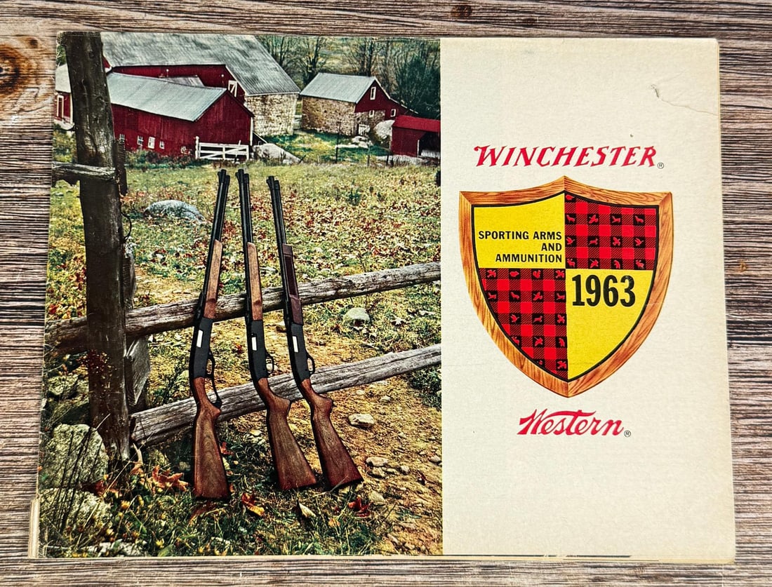 1963 Winchester Sporting Arms Ammunition Catalog: Nice example