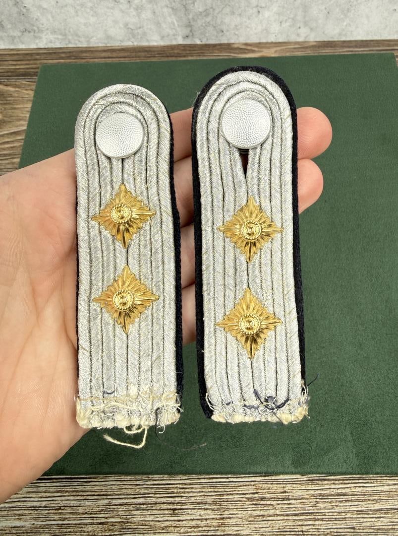 WW2 German Pioneer Shoulder Boards: Nice original set.