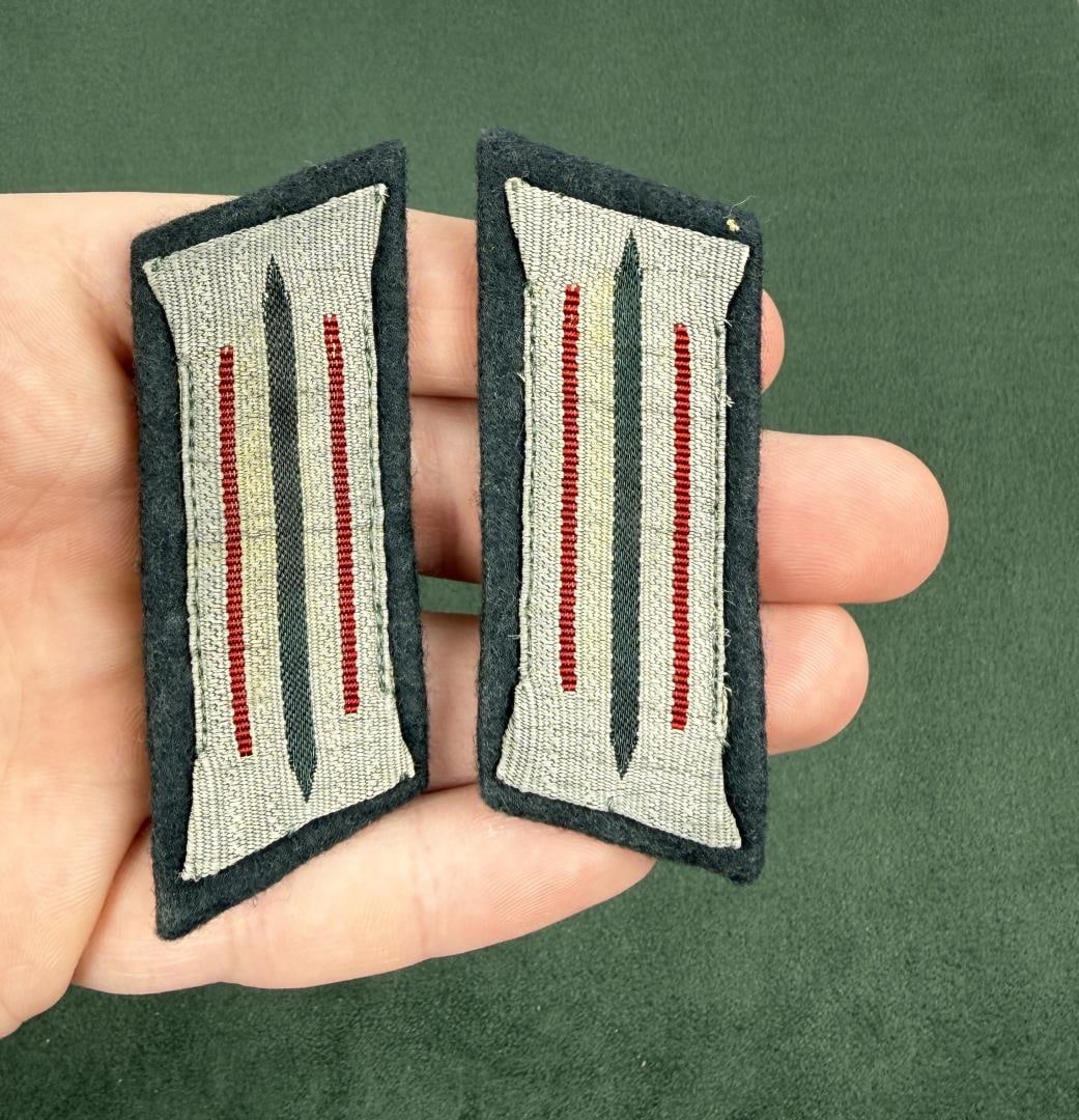WW2 German Heer EM Artillery Collar Tabs (1 of 3)