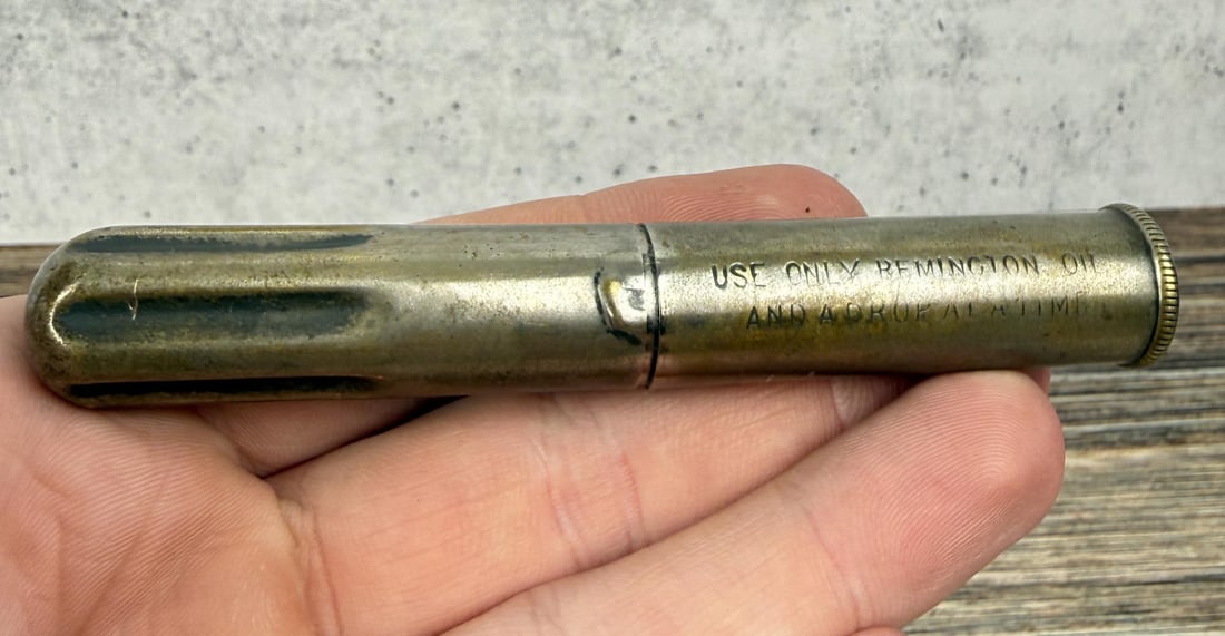 Remington Perfect Pocket Oiler: Nice example.