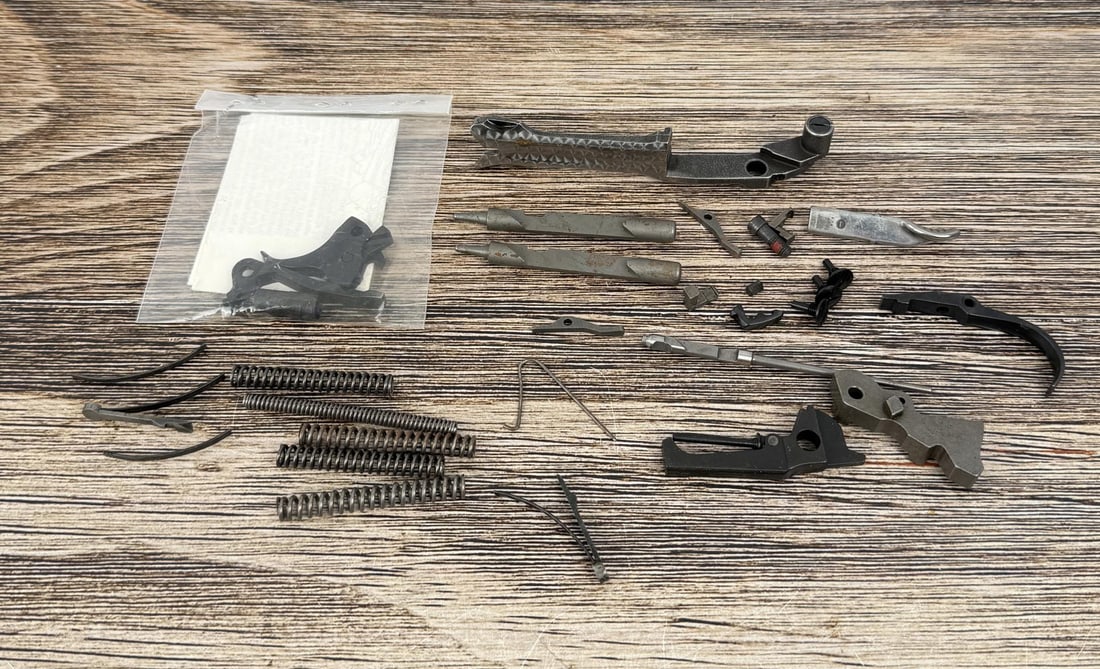 Collection of Winchester Model 12 Shotgun Parts: Nice grouping