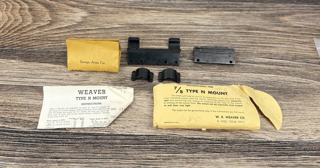 Weaver 7 8 Type N Mount (1 of 7)