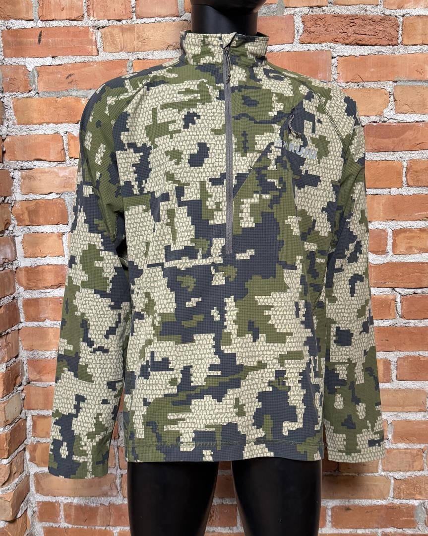 Kuiu Peloton 200 Zip T Verde Camouflage (1 of 5)