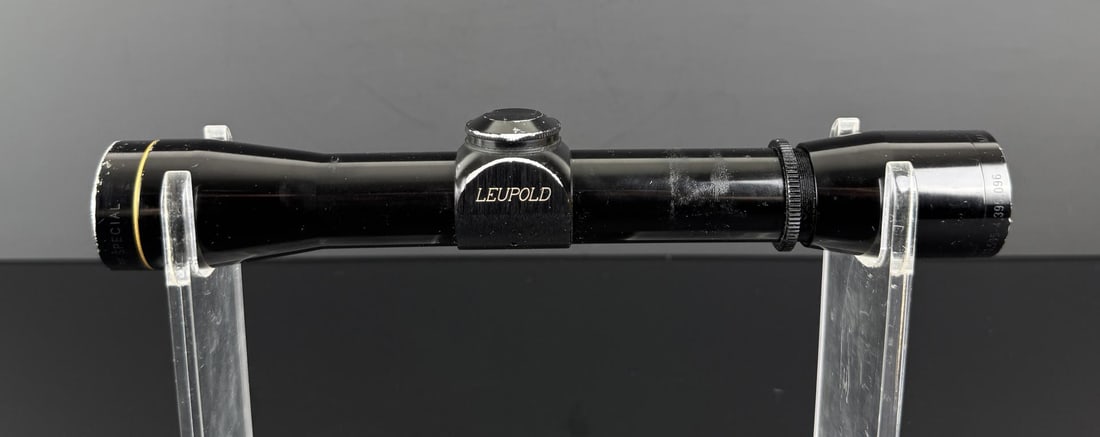 Leupold 4x Rimfire Special Compact Rifle Scope: Duplex Reticle