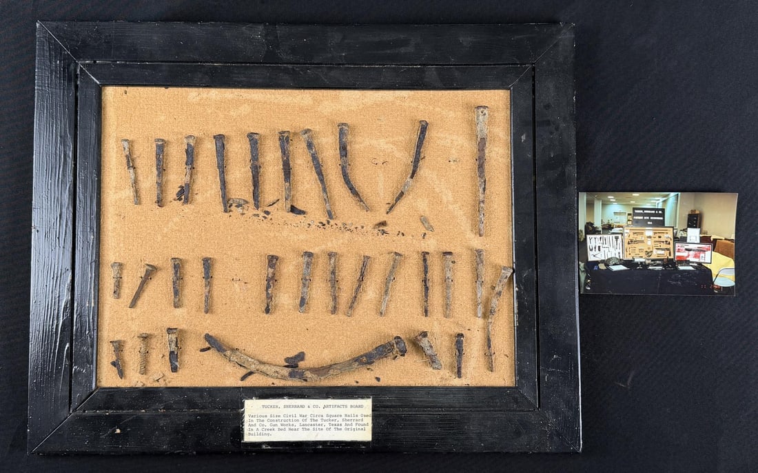 Confederate Civil War Tucker Gun Works Relics (1 of 6)