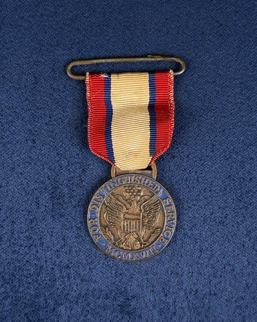 WWI WW1 US For Distinguished Service Medal (1 of 3)