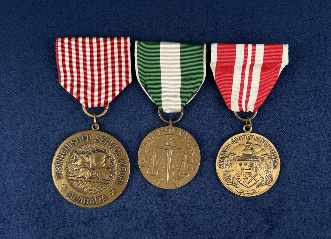 Collection of Alabama National Guard Medals (1 of 3)