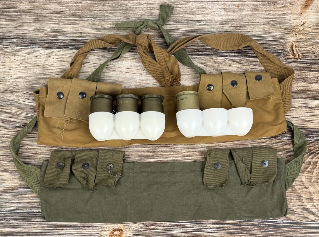 Vietnam War M79 Grenade Launcher Bandoleers (1 of 3)