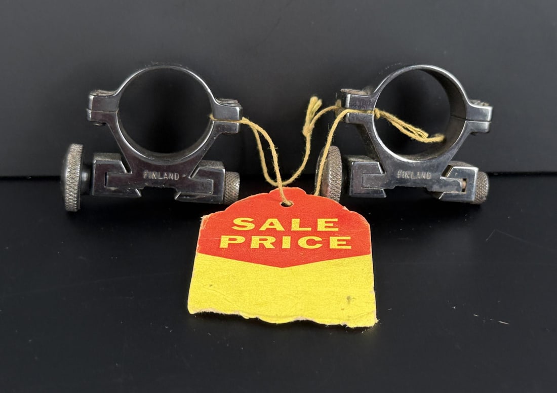 Sako Factory 1 Inch Rifle Scope Rings: Nice matched set.