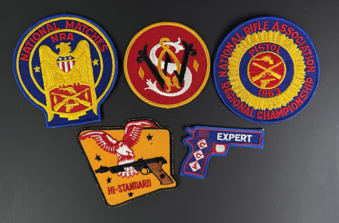 Hi Standard Smith & Wesson Firearms Patches (1 of 3)