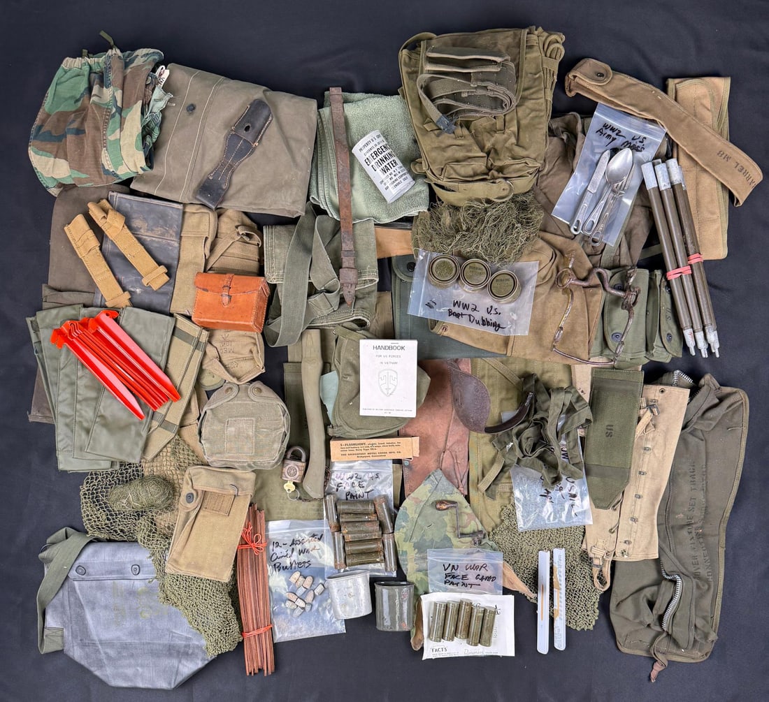 Large Collection of US Army Surplus (1 of 8)