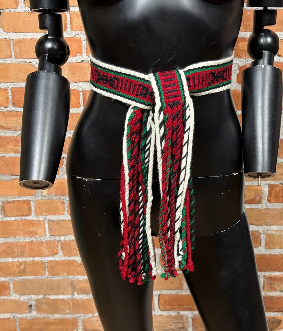 Navajo Pueblo Indian Sash Belt (1 of 5)