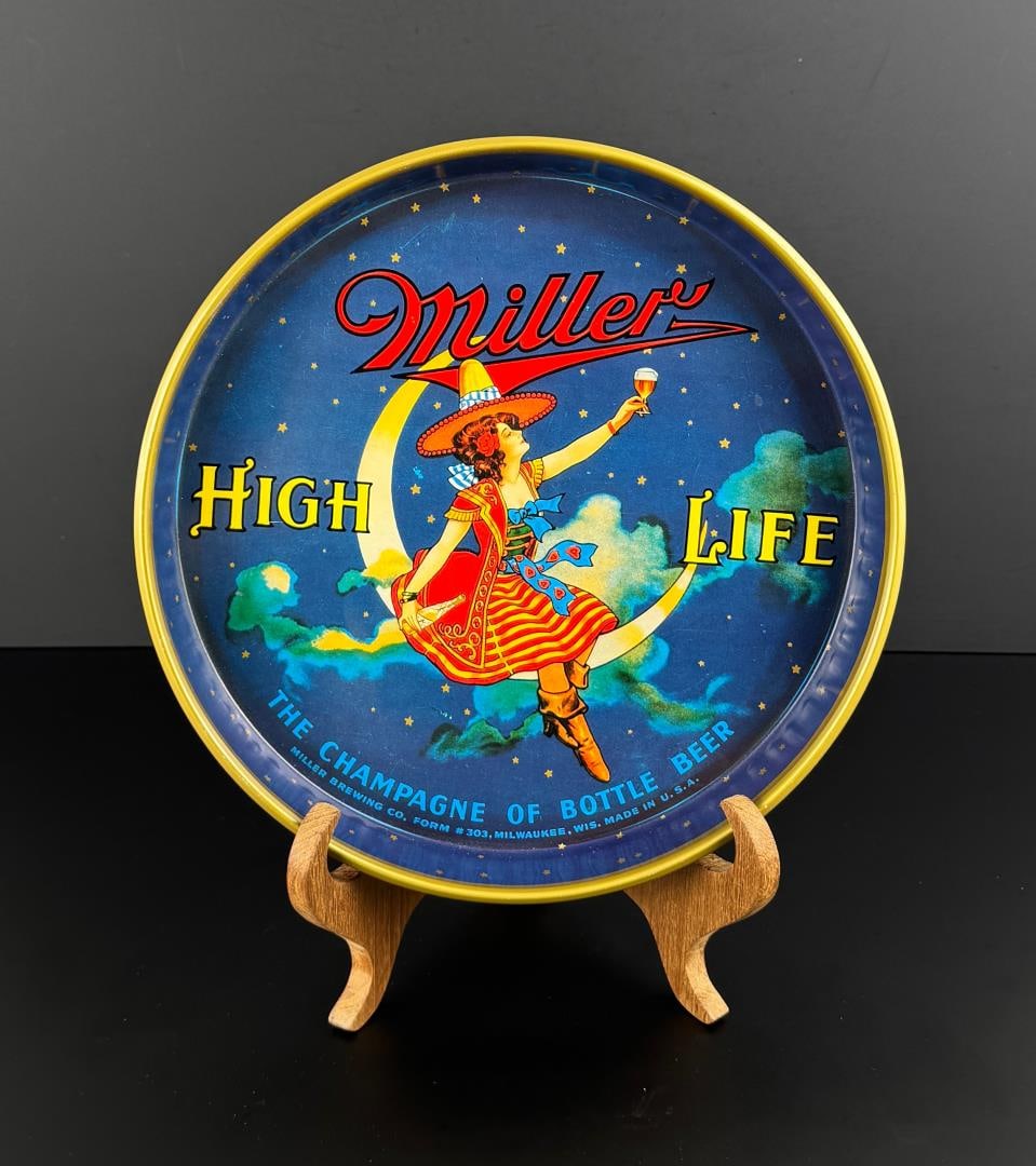 Miller High Life Beer Witch Tray (1 of 6)