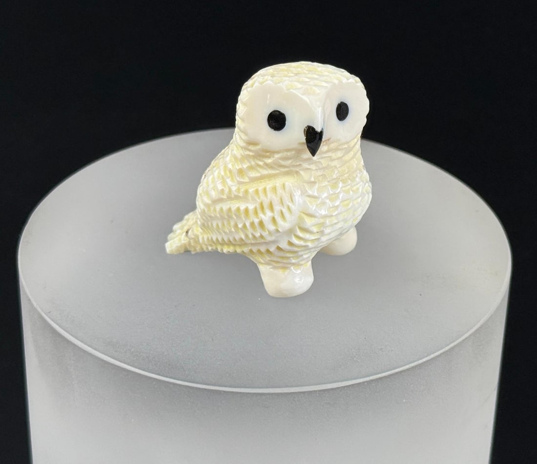 Melcher Oosevaseuk Alaskan Inuit Eskimo Owl (1 of 6)