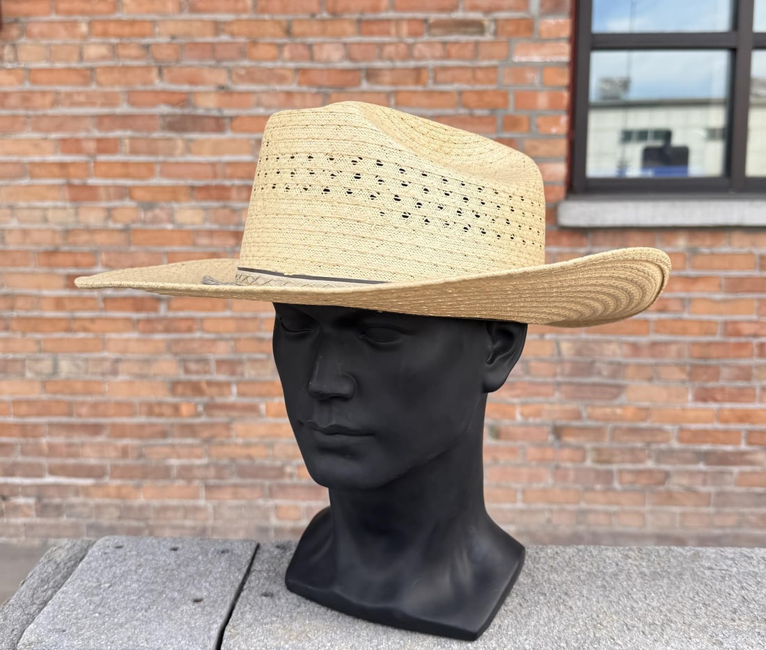 Ranchero Straw Montana Cowboy Hat (1 of 9)