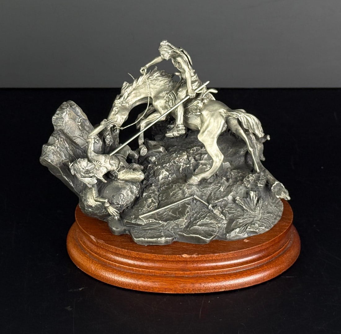 Counting Coup Chilmark Pewter Sculpture (1 of 7)