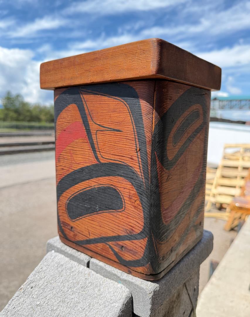 Duane Pasco Northwest Coast Carved Bentwood Box (1 of 10)