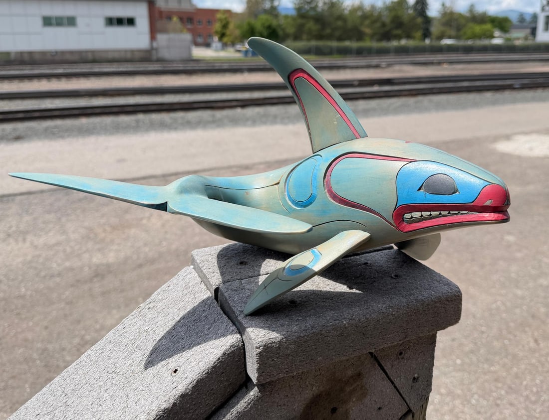 Art Campbell Northwest Coast Killer Whale Rattle (1 of 7)