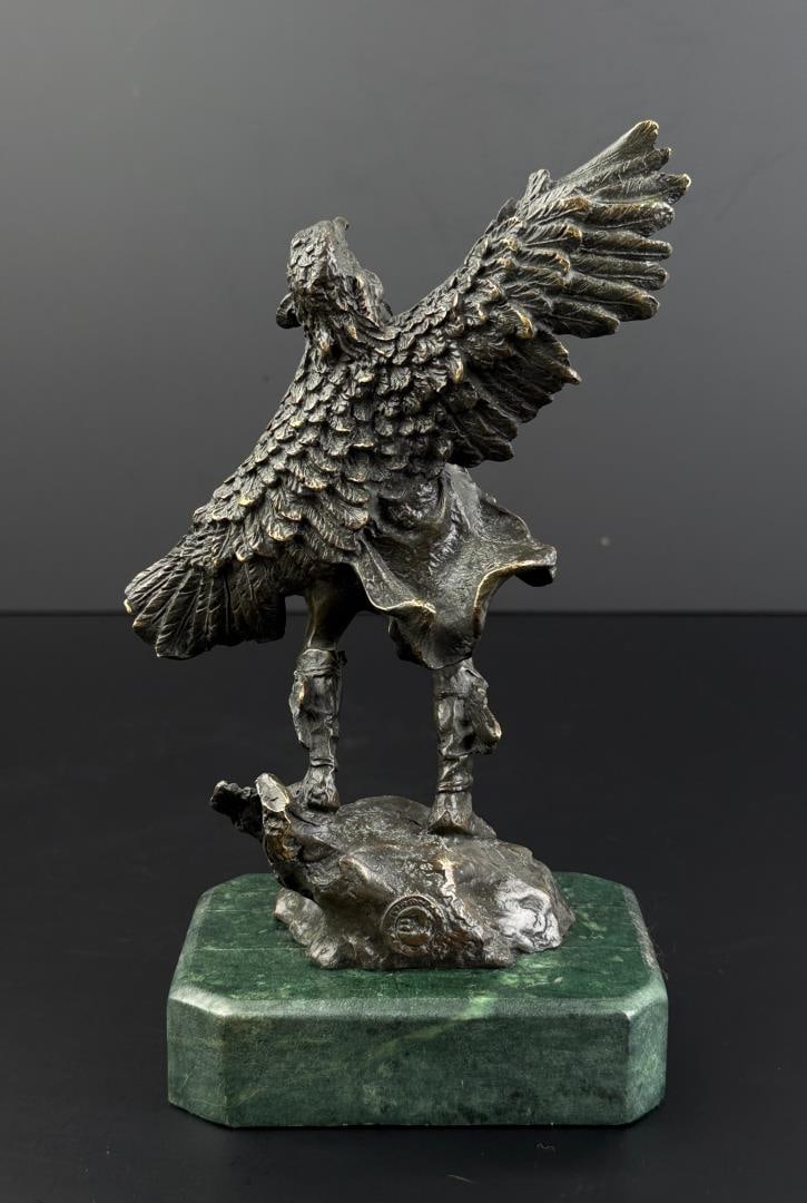 Native American Eagle Dancer Bronze - 2