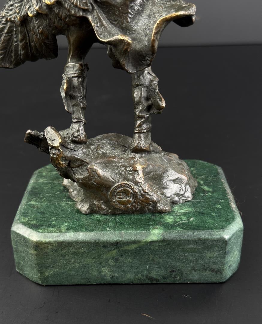Native American Eagle Dancer Bronze - 3